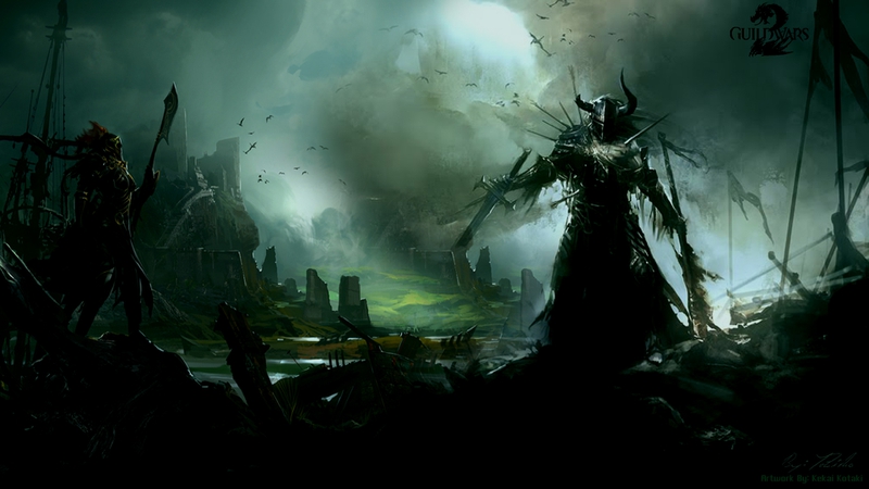 Présentation de Natsil GW2_Fight_Wallpaper_by_AngelicBond