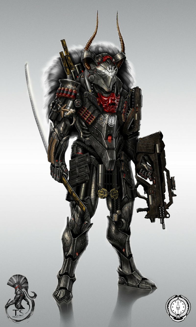 Future RP Idea Pictures Soldiers%20guns%20futuristic%20samurai%20horns%20weapons%20zatichi%20armor%20digital%20art%20concept%20art%20shogun%20warrio_www.wallpaperhi.com_72