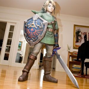 Rebecca's Papercraft Collection Link-legend-of-zelda-papercraft