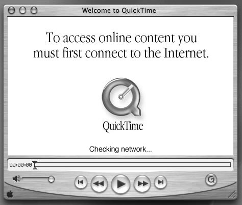 البرامج QuickTime Player  لتشغيل ملفات الفيديو Welcome