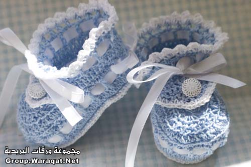 صور احلى الاحذية ...........صور احلى الشنط................ Baby-Booties10