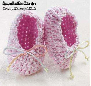 أحذية أطفال حلوووووووووة ..!  Baby-Booties17