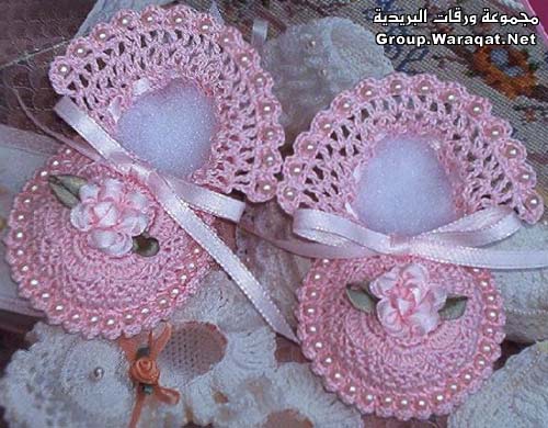 أحذية أطفال حلوين Baby-Booties4