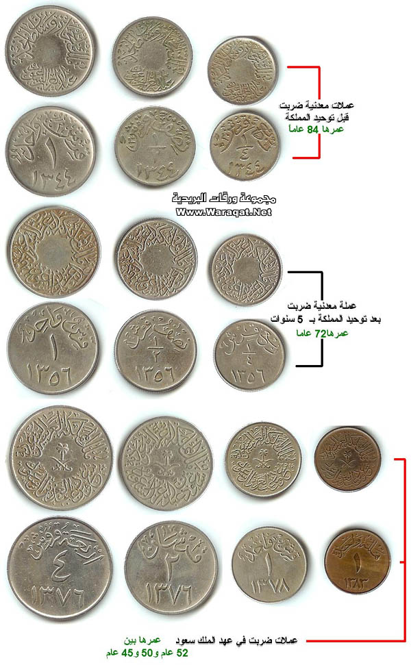 عملات معدنية سعودية قديمة Old-saudi-coins