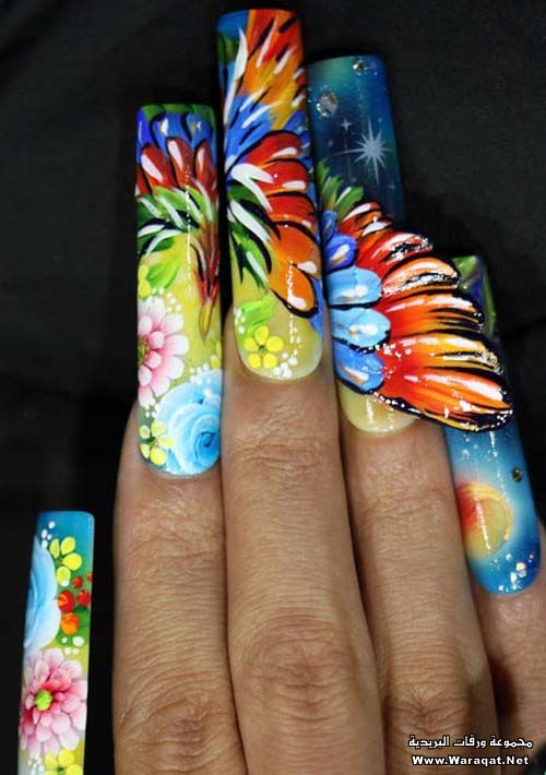 والإبداع في تزيين الأظافر ..! Art-nail1