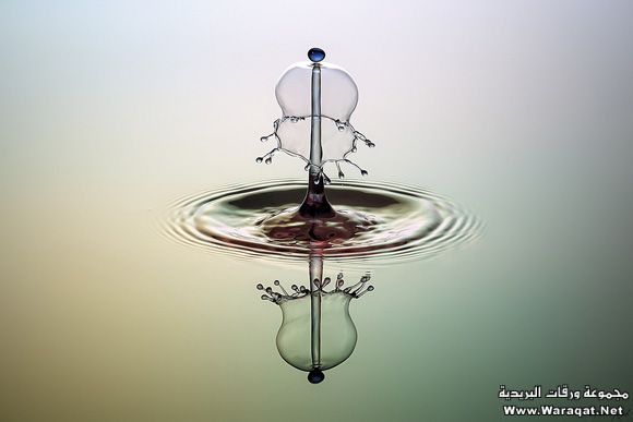 صور مدهشة لقطرات الماء بالتصوير البطيئ  Dot_water17