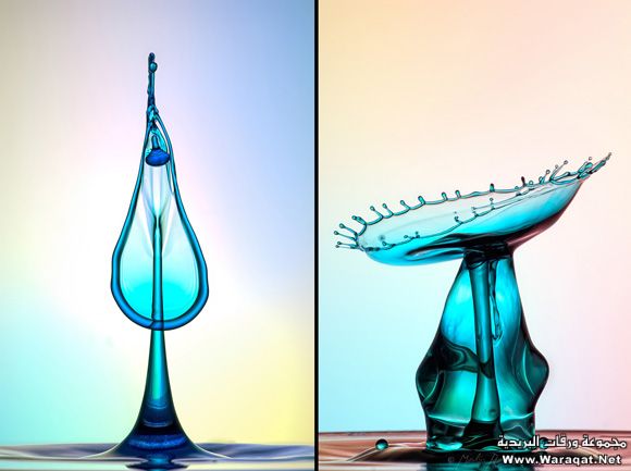 صور مدهشة لقطرات الماء بالتصوير البطيئ  Dot_water22