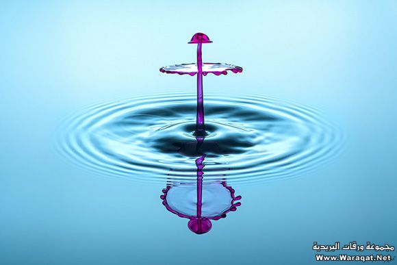 صور مدهشة لقطرات الماء بالتصوير البطيئ  Dot_water23