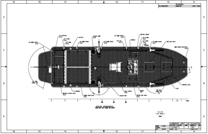 PERAHU BERSENJATA UNTUK PATROLI KHUSUS SUNGAI . Soc-r-hullspec3