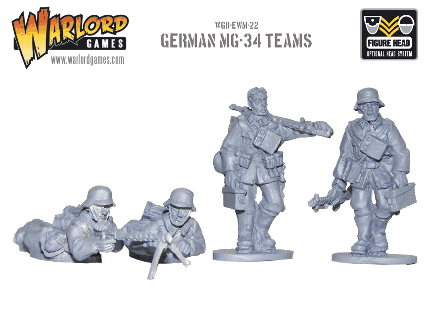 warlord games WGB-EWM-22-MG34-teams