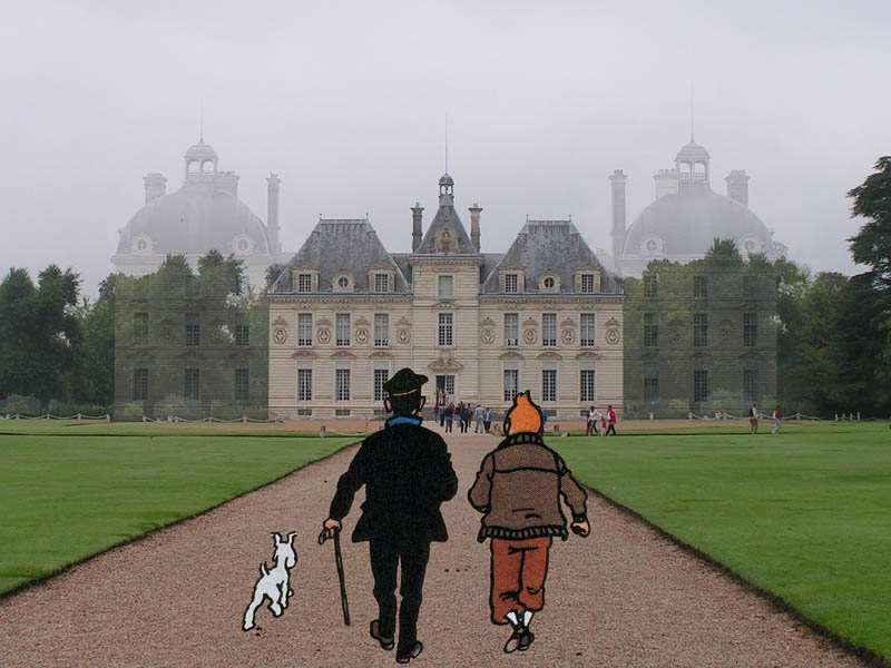Routes des Châteaux de la loire - Septembre - Page 2 Tintin1