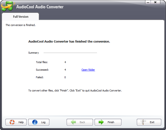 اخر اصدار من البرنامج العملاقAudioCool Audio Converter 2.0.1 Screenshot_audio04b