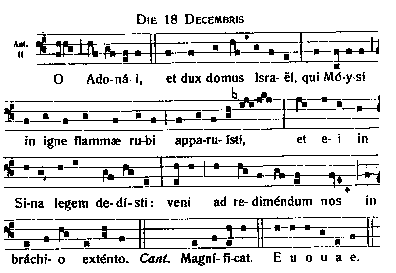 Antiennes de Noël  18adonai