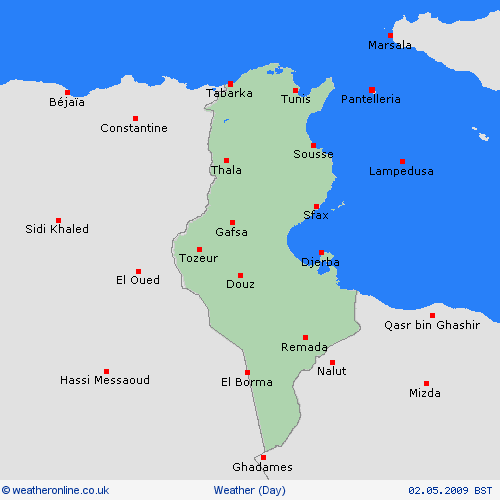 خرائط التوقعات العالمية Tag