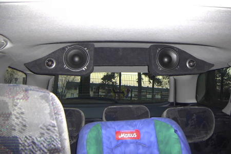 Installation hifi de Webcarhifi Baffle8