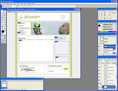 Mengiris Template Tutorial Dasar _slicing