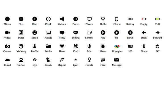 CSS Icons (add what you wants) Pure-CSS-icon-set