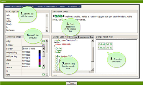 Children Learning Softwares Htmlplayground_screenshot