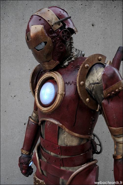 Projet de création collective : L'Univers CustomLand Iron-Man-SteamPunk-1-Marvel