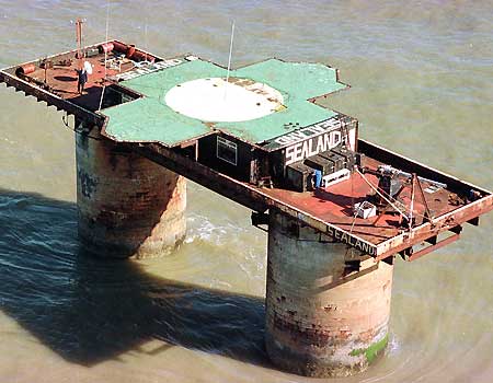 10 tempat paling aman di dunia Sealand