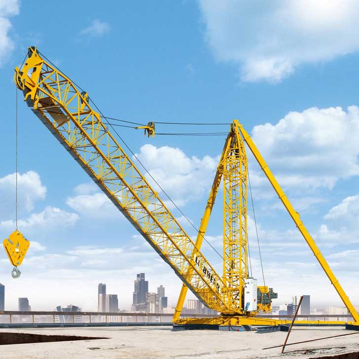 gru congegno di sollevamento Liebherr_derrick