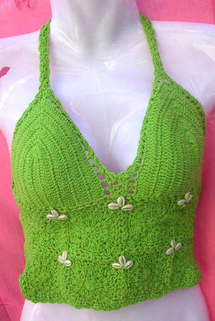 موسوعه لانجرى بالصور  Crochet-top-greend