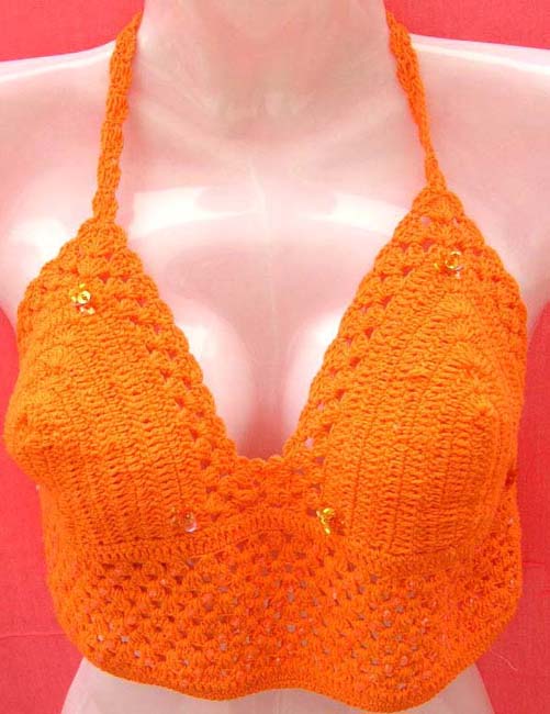 موسوعه لانجرى بالصور  Crochet-top-orange-yellow-g