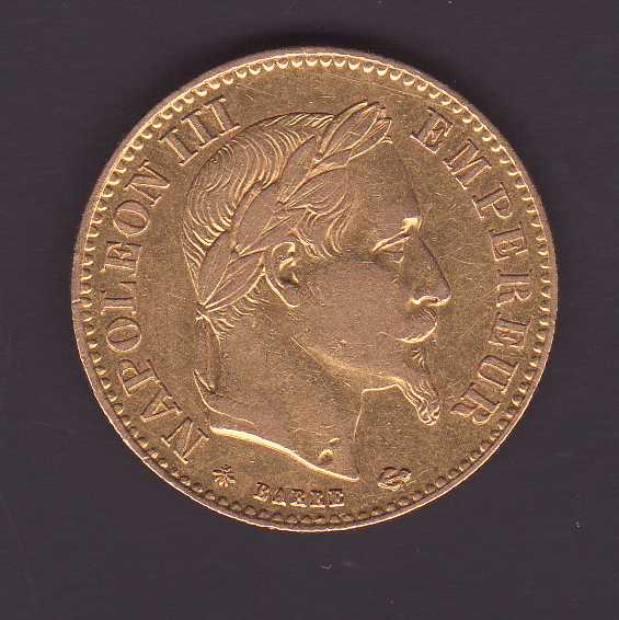 10 Francos de Oro, Napoleón III 195892466