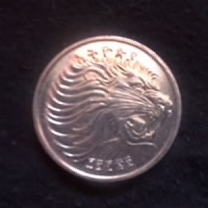 Ethiopia 1 cent 1969 [Km# 43.1 ó 43.2] 130302464