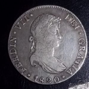 8 reales Ferdin VII 1820 [WM nº 9120] 153258886