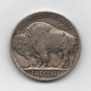 Cinco centavos de Estados Unidos de 1914 222126110