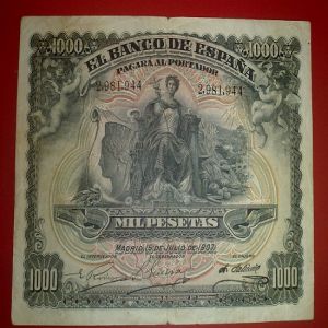 1907 - Billete 1000 ptas 15 julio 1907 380956833