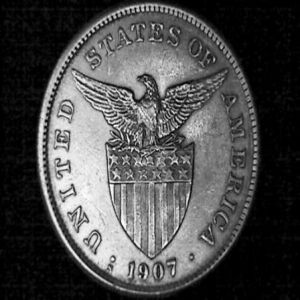 1 Peso, Filipinas, 1907. 387885652