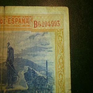 billete 100ptas 1-julio 1925 Felipe II 506304751