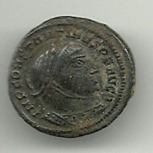 AE3 de Constantino I (VICTORIAE LAETAE PRINC PERP) 656193205