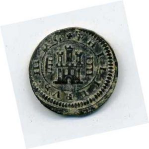 4 Maravedíes de Felipe III (Segovia, 1618) acuñación hidraúlica 789587530