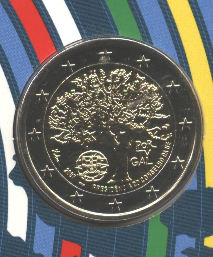 2 Euros Consejo de Union European (comemorativa 2007 - Portugal) 690381760