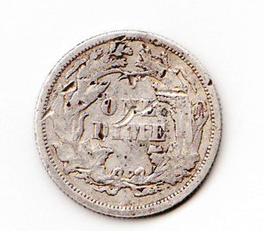 EE.UU, 10 centavos Liberty Seated Dime 1873 79624199