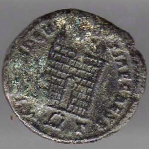 AE3 de Constantino II (PROVIDENTIAE CAESS) 113067401