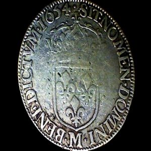 Medio Escudo de Luis XIV 128768206