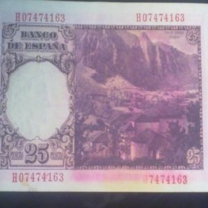 Billete 25ptas 19 Febrero 1946 Floez Estrada  181231598