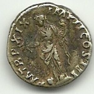 Denario de Marco Aurelio (PM TRP XIX IMP II COS III) 34431207