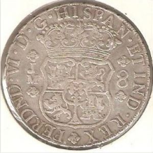 8 Reales de Fernando VI (Lima, 1757) 36394993