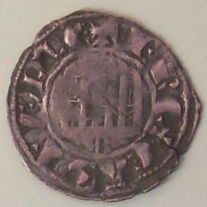 Dinero de Fernando IV (Burgos, 1297) [Roma 215, 1] 438300647