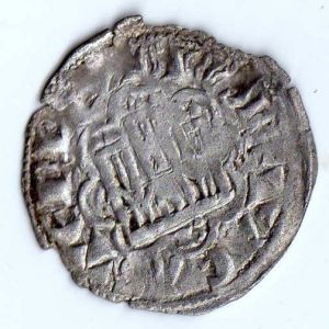 Dinero Seisén -antes llamado noven- de Alfonso X (Burgos, 1277) 537559617