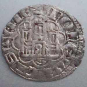Dinero Seisén -antes llamado noven- de Alfonso X (Sevilla, 1277) [Roma 207, 5] 996746205