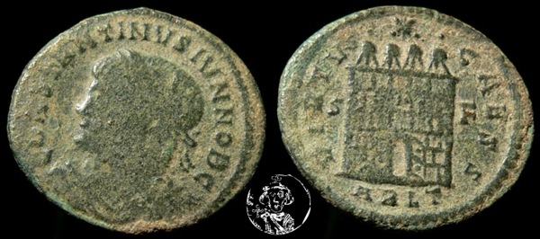 Follis de Constantino II _arles_RIC_vII_315