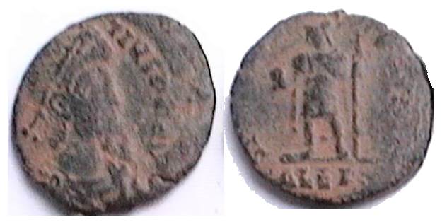 AE4 de Constancio II o Juliano II SPES REI PVBLICE. _alexandria_RIC_viii_087