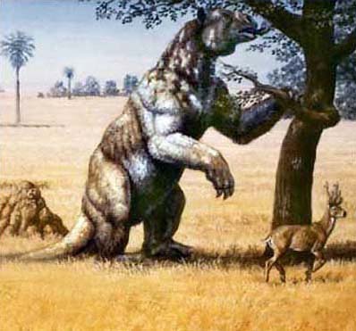 Prehistoria Battles [Carcharodontosaurus vs. Megatherium] Megatherium_web