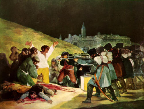 La morte sulla pellicola: ancora Robert Capa Francisco_goya_fucilazione